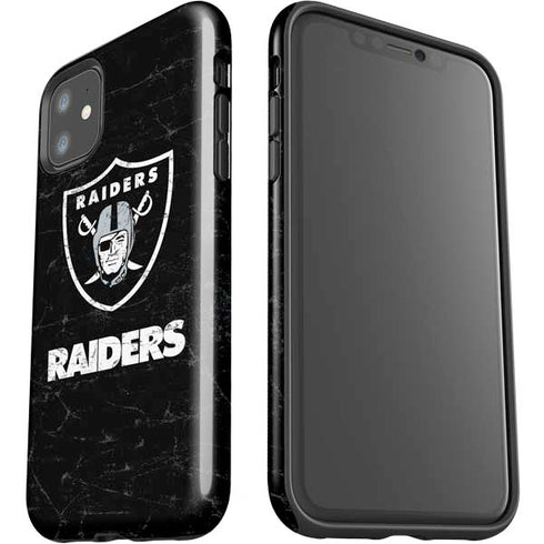 NFL Las Vegas Raiders Distressed iPhone 11 Impact Case