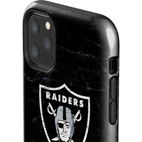 NFL Las Vegas Raiders Distressed iPhone 11 Pro Max Impact Case