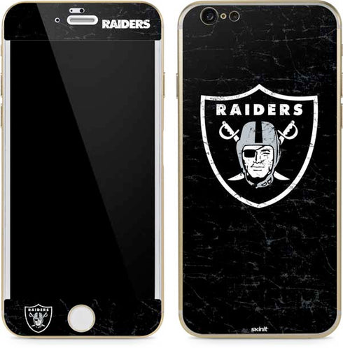 NFL Las Vegas Raiders Distressed iPhone 6/6s Skin