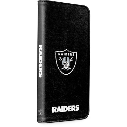 NFL Las Vegas Raiders Distressed iPhone 8 Folio Case