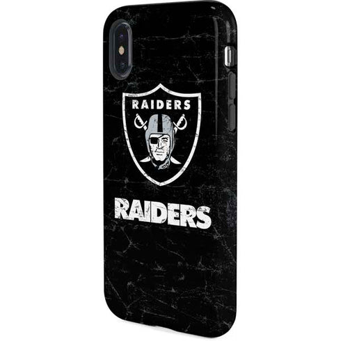 NFL Las Vegas Raiders Distressed iPhone X Pro Case