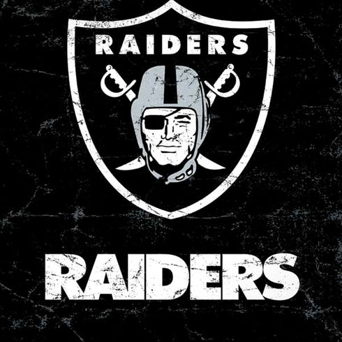 NFL Las Vegas Raiders Distressed iPhone XR Skin