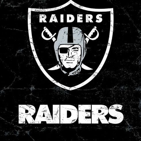 NFL Las Vegas Raiders Distressed iPhone XS Max Skin