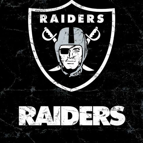 NFL Las Vegas Raiders Distressed iPhone XS Skin