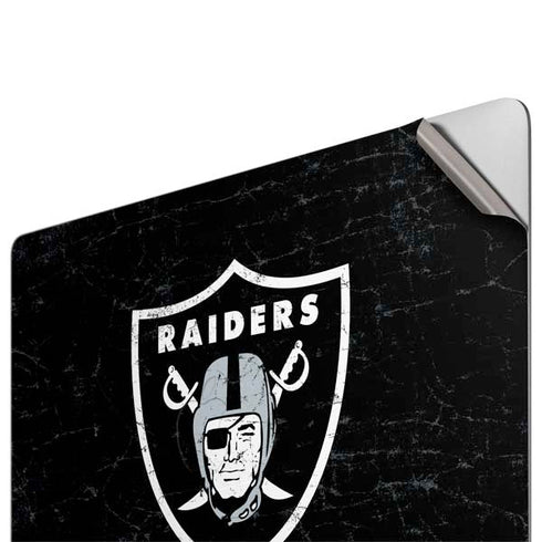 NFL Las Vegas Raiders Distressed Apple MacBook Pro 16-inch Skin