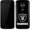 NFL Las Vegas Raiders Distressed Moto E5 Play Skin