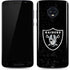 NFL Las Vegas Raiders Distressed Moto G6 Skin