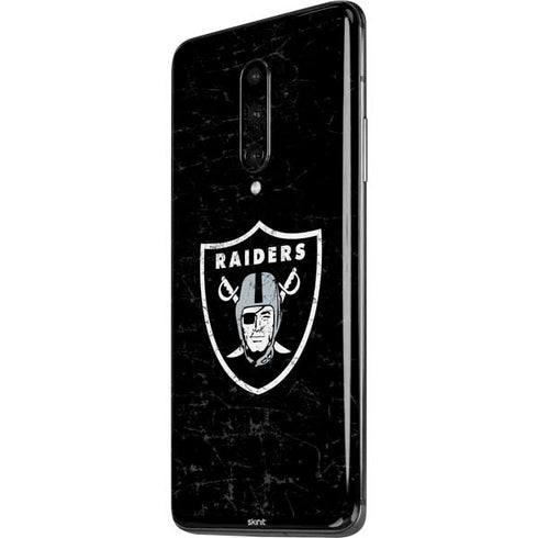 NFL Las Vegas Raiders Distressed OnePlus 7 Pro Skin