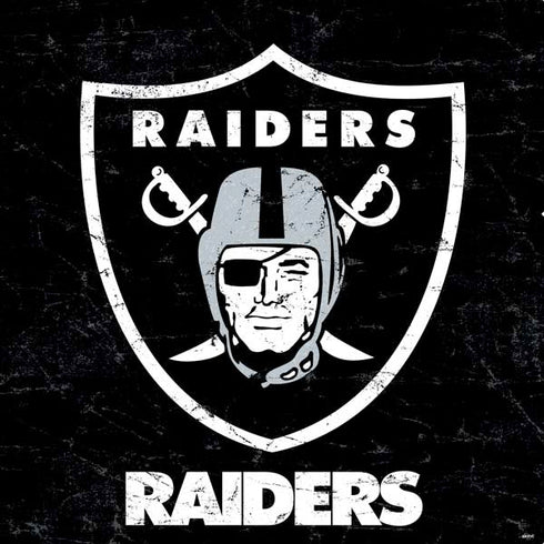 NFL Las Vegas Raiders Distressed PS4 Console Skin