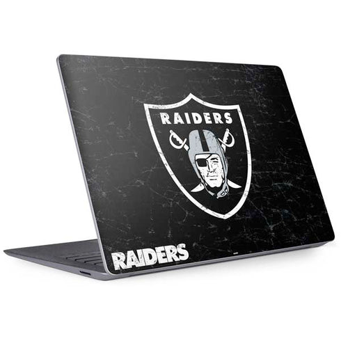 NFL Las Vegas Raiders Distressed Surface Laptop 3 13.5in Skin