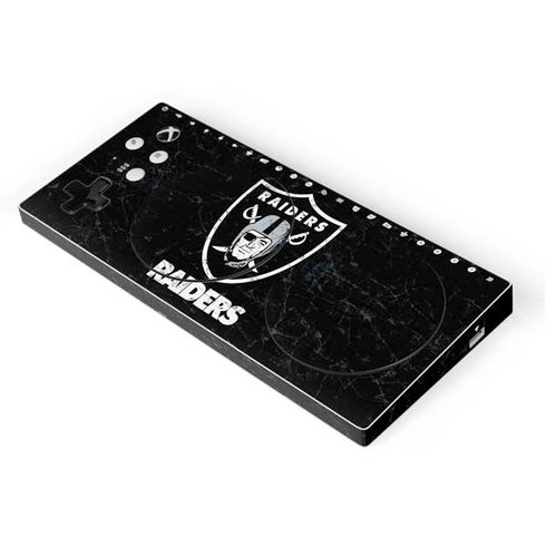 NFL Las Vegas Raiders Distressed Xbox Adaptive Controller Skin