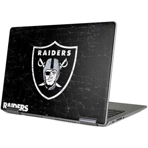 NFL Las Vegas Raiders Distressed Yoga 710 14in Skin