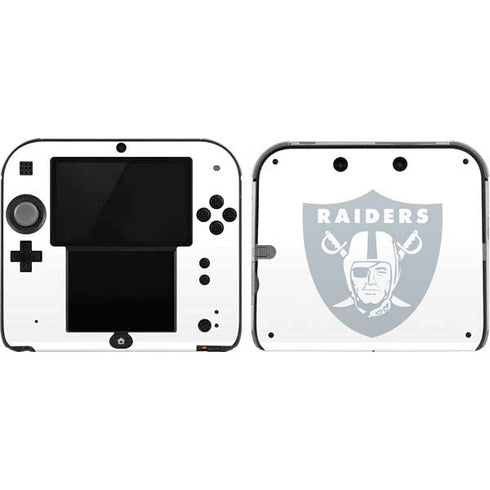 NFL Las Vegas Raiders Double Vision Nintendo 2DS Skin