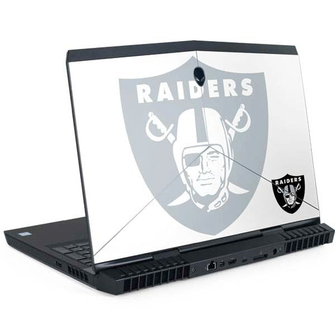 NFL Las Vegas Raiders Double Vision Dell Alienware Skin