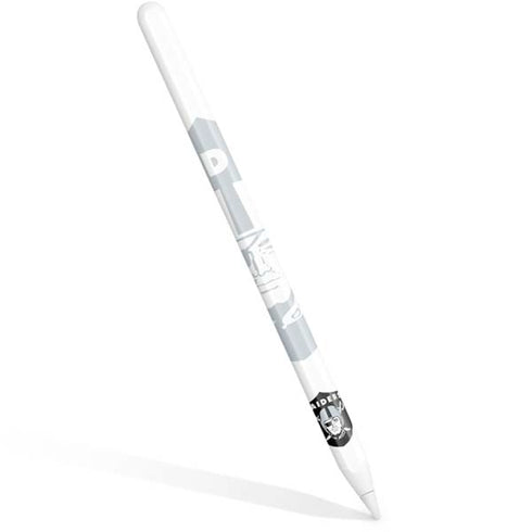 NFL Las Vegas Raiders Double Vision Apple Pencil (2nd Gen 2019) Skin