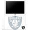 NFL Las Vegas Raiders Double Vision Galaxy Book 12in Skin