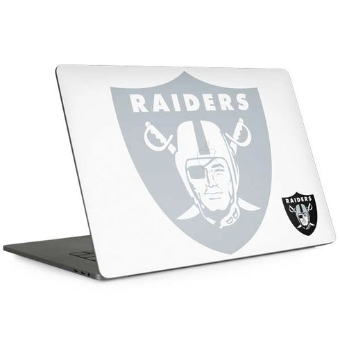 NFL Las Vegas Raiders Double Vision MacBook Skins