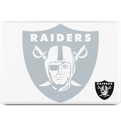 NFL Las Vegas Raiders Double Vision MacBook Skins