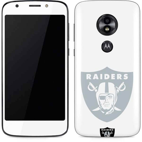 NFL Las Vegas Raiders Double Vision Moto E5 Play Skin