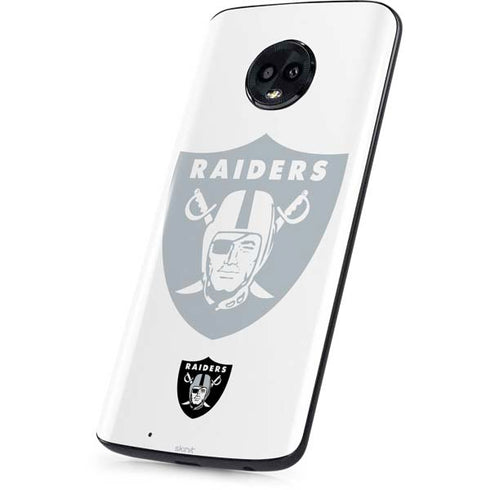 NFL Las Vegas Raiders Double Vision Moto G6 Skin