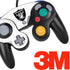 NFL Las Vegas Raiders Double Vision Nintendo GameCube Controller Skin