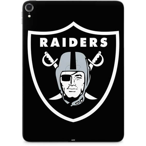 NFL Las Vegas Raiders Large Logo Apple iPad Pro Skin
