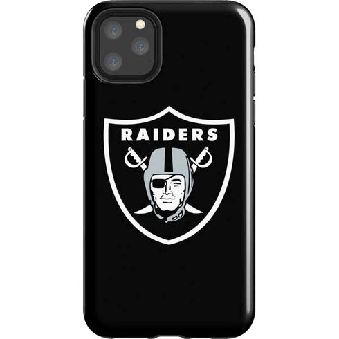 NFL Las Vegas Raiders Large Logo iPhone Cases