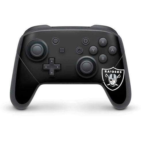 NFL Las Vegas Raiders Large Logo Nintendo Skins