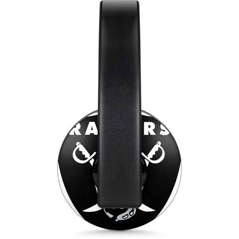 NFL Las Vegas Raiders Large Logo PlayStation 4 Gold Wireless Headset Skin