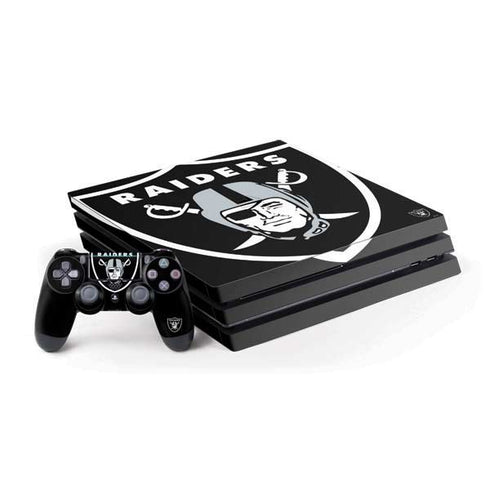 NFL Las Vegas Raiders Large Logo PlayStation PS4 Skins