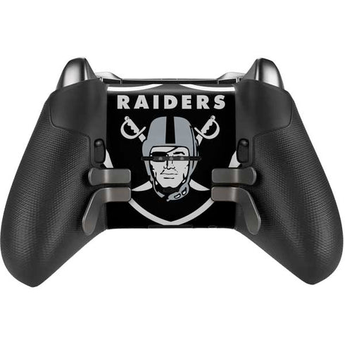 NFL Las Vegas Raiders Large Logo Xbox Elite Wireless Controller Series 2 Skin