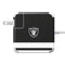 NFL Las Vegas Raiders Shutout 85W Power Adapter (15 and 17 inch MacBook Pro Charger) Skin
