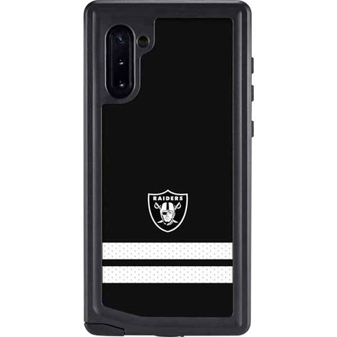 NFL Las Vegas Raiders Shutout Galaxy Note 10 Waterproof Case