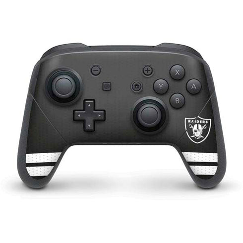 NFL Las Vegas Raiders Shutout Nintendo Switch Pro Controller Skin