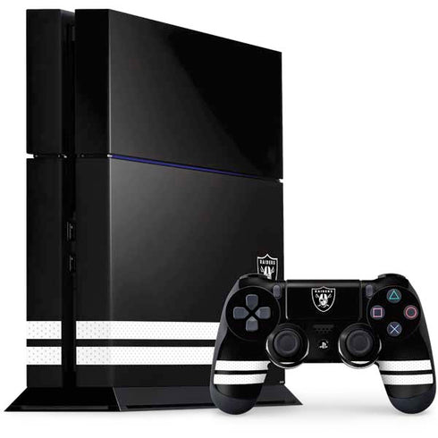 NFL Las Vegas Raiders Shutout PS4 Console and Controller Bundle Skin