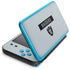 NFL Las Vegas Raiders Silver Performance Series Nintendo 2DS XL (2017) Skin