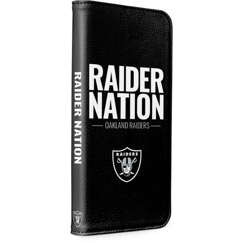 NFL Las Vegas Raiders Team Motto iPhone 8 Folio Case
