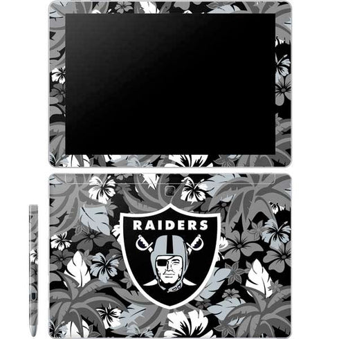 NFL Las Vegas Raiders Tropical Print Galaxy Book 12in Skin