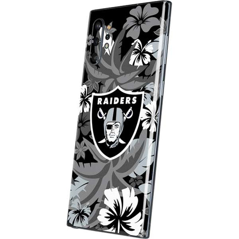 NFL Las Vegas Raiders Tropical Print Galaxy Note 10 Plus Skin