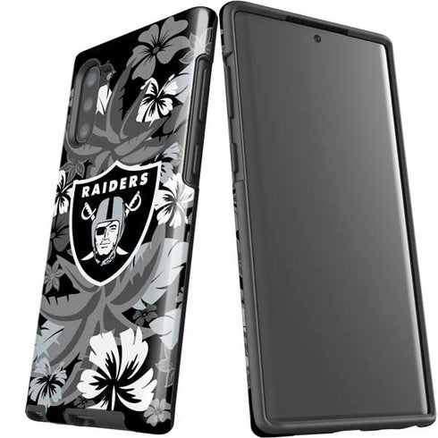 NFL Las Vegas Raiders Tropical Print Galaxy Note 10 Pro Case