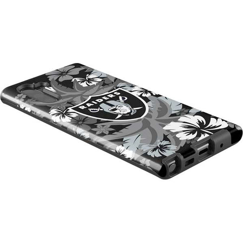 NFL Las Vegas Raiders Tropical Print Galaxy Note 10 Pro Case