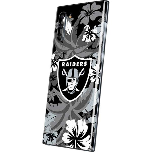 NFL Las Vegas Raiders Tropical Print Galaxy Note 10 Skin