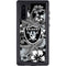 NFL Las Vegas Raiders Tropical Print Galaxy Note 10 Waterproof Case