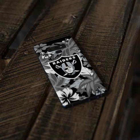 NFL Las Vegas Raiders Tropical Print Galaxy Note 9 Skin