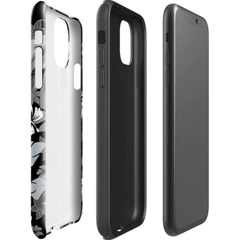 NFL Las Vegas Raiders Tropical Print iPhone 11 Impact Case