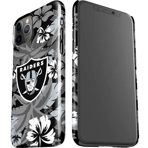 NFL Las Vegas Raiders Tropical Print iPhone 11 Pro Lite Case