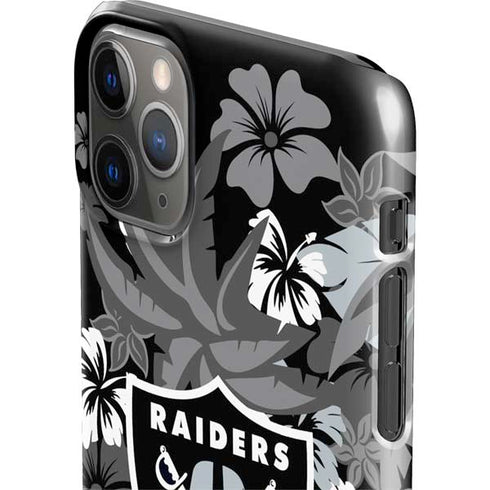 NFL Las Vegas Raiders Tropical Print iPhone 11 Pro Max Lite Case