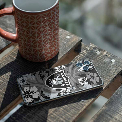 NFL Las Vegas Raiders Tropical Print iPhone 11 Pro Max Skin
