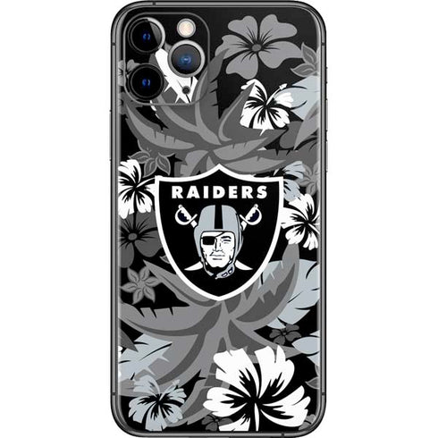 NFL Las Vegas Raiders Tropical Print iPhone 11 Pro Skin