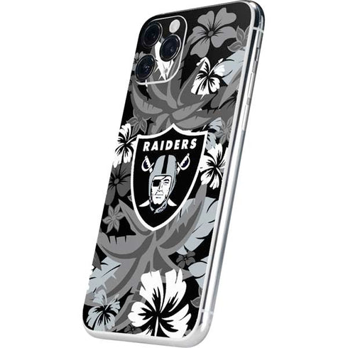 NFL Las Vegas Raiders Tropical Print iPhone 11 Pro Skin